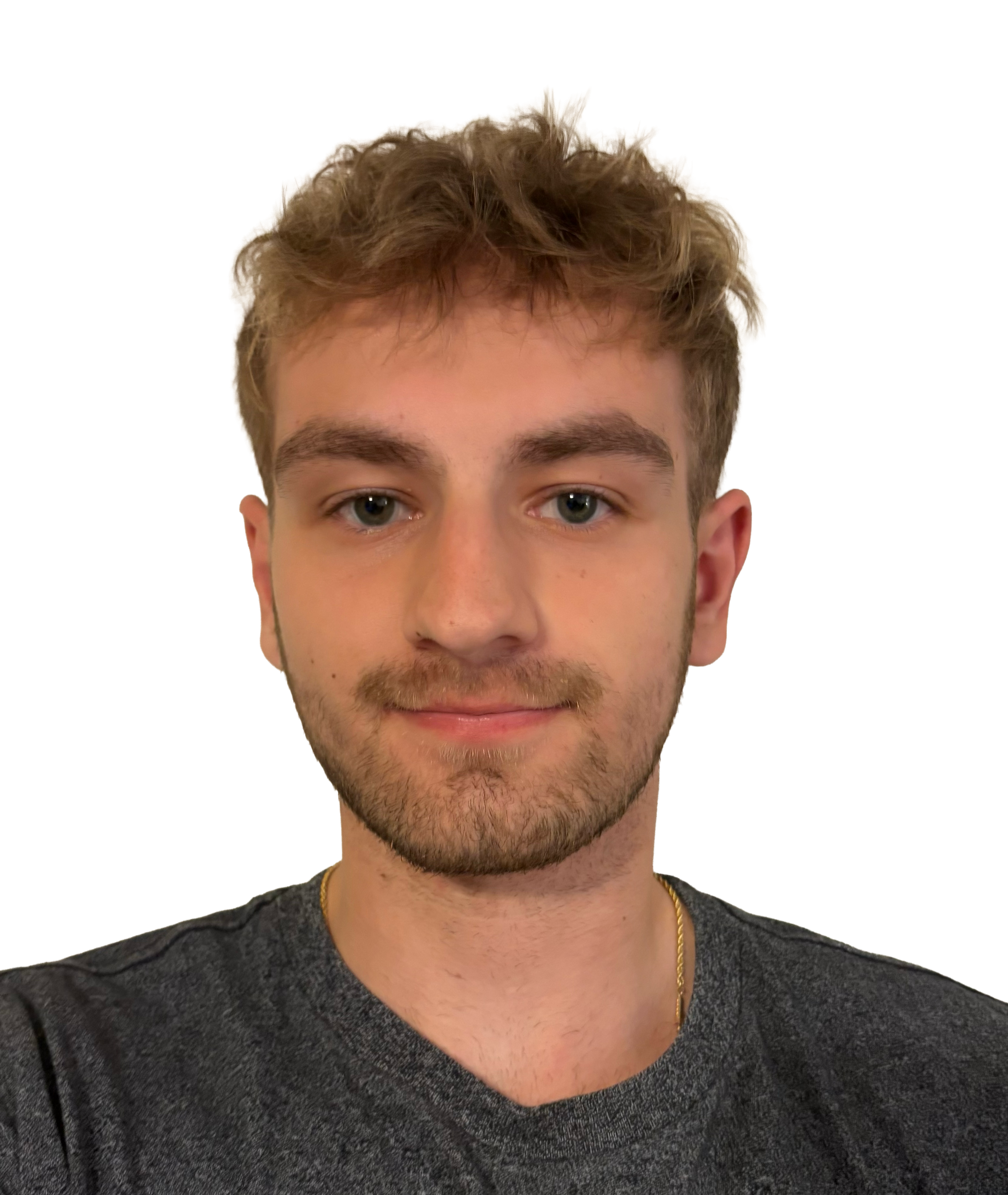 Aiden Walters working in his home studio